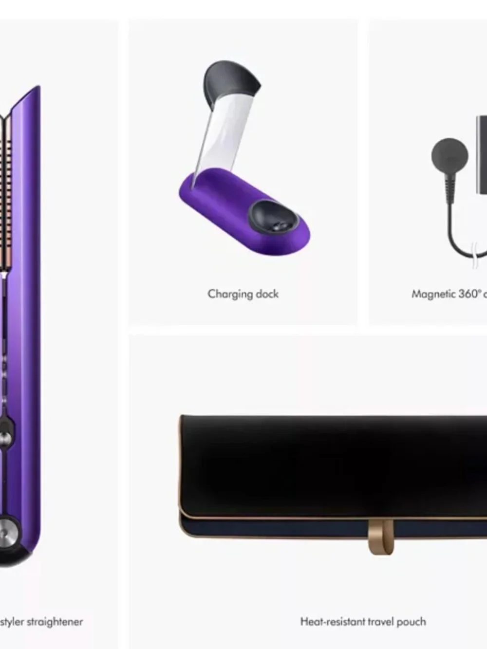 BRAND NEW DysonCorrale Straightener | Purple/Black